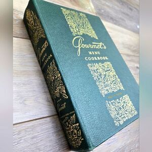 Gourmet's Menu Cooking vintage book from the 60s rare htf